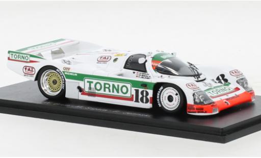 Modellautos Porsche 962 1986 1/43 Spark C RHD No.18 Brun Motorsport Torno 24h Le Mans Porsche 962 1986 1/43 Spark C RHD No.18 Brun Motorsport Torno 24h Le Mans modellautos
