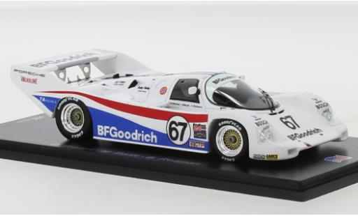 Porsche 962 1988 1/43 Spark C RHD No.67 BFGoodrich IMSA 24h Daytona modellautos