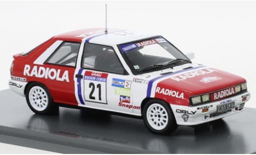 Modellautos Renault 11 1/43 Spark Turbo No.21 Rallye WM Tour de Corse 1987 Renault 11 1/43 Spark Turbo No.21 Rallye WM Tour de Corse 1987 modellautos