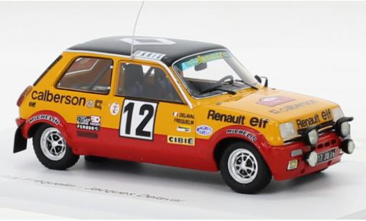Modellautos Renault 5 1/43 Spark Alpine Gr.2 No.12 Calberson Rallye WM Rallye Monte Carlo 1978 Renault 5 1/43 Spark Alpine Gr.2 No.12 Calberson Rallye WM Rallye Monte Carlo 1978 modellautos