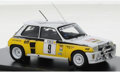 Modellautos Renault 5 1/43 Spark Turbo No.9 Rallye WM Rallye Monte Carlo 1983 Renault 5 1/43 Spark Turbo No.9 Rallye WM Rallye Monte Carlo 1983 modellautos