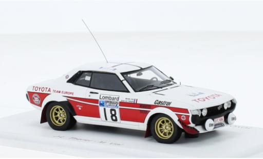 Modellautos Toyota Celica 1/43 Spark 2000 GT (TA22) No.18 Rallye WM RAC Rallye 1977 Toyota Celica 1/43 Spark 2000 GT (TA22) No.18 Rallye WM RAC Rallye 1977 modellautos