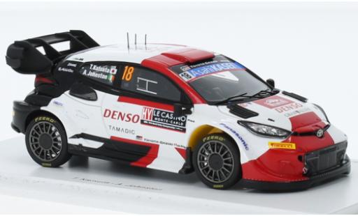 Modellautos Toyota Yaris 1/43 Spark GR Rally1 hybride No.18 Gazoo Racing WRT Rallye WM Rallye Monte Carlo 2023 Toyota Yaris 1/43 Spark GR Rally1 hybride No.18 Gazoo Racing WRT Rallye WM Rallye Monte Carlo 2023 modellautos