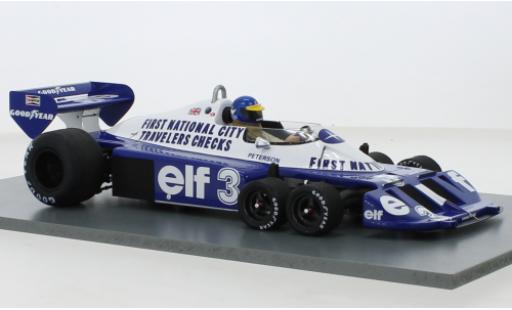 Modellautos Tyrrell P34 1/18 Spark No.3 First National City Formel 1 GP Italien 1977 Tyrrell P34 1/18 Spark No.3 First National City Formel 1 GP Italien 1977 modellautos