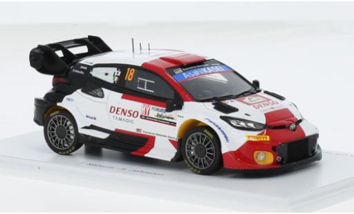 Modellautos Toyota Yaris 1/43 Spark GR Rally1 Hybrid No.18 Gazoo Racing WRT Rallye WM Rallye Japan 2023 1:43 Toyota Yaris 1/43 Spark GR Rally1 Hybrid No.18 Gazoo Racing WRT Rallye WM Rallye Japan 2023 1:43 modellautos