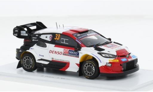 Modellautos Toyota Yaris 1/43 Spark GR Rally1 Hybrid No.33 Gazoo Racing WRT Rallye WM Rallye Finnland 2023 1:43 Toyota Yaris 1/43 Spark GR Rally1 Hybrid No.33 Gazoo Racing WRT Rallye WM Rallye Finnland 2023 1:43 modellautos