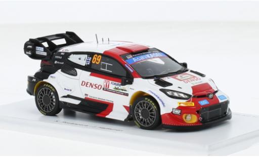 Modellautos Toyota Yaris 1/43 Spark GR Rally1 Hybrid No.69 Gazoo Racing WRT Rallye WM Rallye Japan 2023 1:43 Toyota Yaris 1/43 Spark GR Rally1 Hybrid No.69 Gazoo Racing WRT Rallye WM Rallye Japan 2023 1:43 modellautos