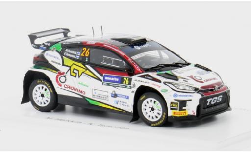 Modellautos Toyota Yaris 1/43 Spark GR Rally2 No.26 Rallye WM Rallye Schweden 2024 1:43 Toyota Yaris 1/43 Spark GR Rally2 No.26 Rallye WM Rallye Schweden 2024 1:43 modellautos