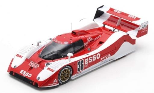 Toyota TS010 1/43 Spark No.36 Team Toms Esso 500km Mine 1992 G.Lees/J.Lammers modellautos