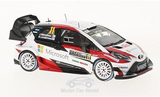 Modellautos Toyota Yaris 1/43 Spark WRC No.11 Gazoo Racing Rallye WM Rallye Monte Carlo 2017 J.Hänninen/K.Lindström Toyota Yaris 1/43 Spark WRC No.11 Gazoo Racing Rallye WM Rallye Monte Carlo 2017 J.Hänninen/K.Lindström modellautos
