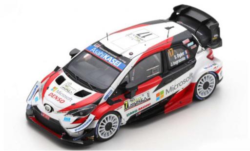 Modellautos Toyota Yaris 1/43 Spark WRC No.17 Microsoft Rallye WM Rally Monza 2020 S.Ogier/J.Ingrassia Toyota Yaris 1/43 Spark WRC No.17 Microsoft Rallye WM Rally Monza 2020 S.Ogier/J.Ingrassia modellautos