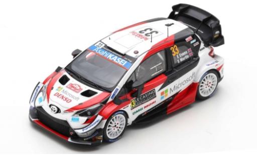 Modellautos Toyota Yaris 1/43 Spark WRC No.33 Gazoo Racing WRT Microsoft Rallye WM Rally Monte Carlo 2020 E.Evans/S.Martin Toyota Yaris 1/43 Spark WRC No.33 Gazoo Racing WRT Microsoft Rallye WM Rally Monte Carlo 2020 E.Evans/S.Martin modellautos