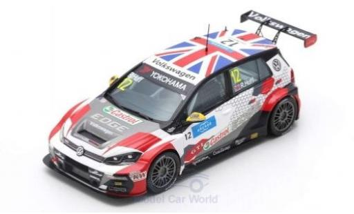 Volkswagen Golf 1/43 Spark GTI TCR No.12 Sebastien Loeb Racing WTCR Nürburgring 2019 R.Huff modellautos