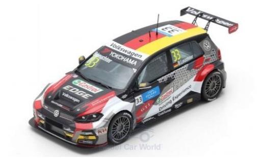Volkswagen Golf 1/43 Spark GTI TCR No.14 Sebastien Loeb Racing WTCR Nürburgring 2019 J.Kristoffersson modellautos