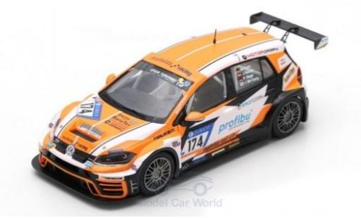 Volkswagen Golf 1/43 Spark GTI TCR No.174 Mathilda Racing 24h Nürburgring 2017 M.Paatz/J.Kocsis/C.BH Kang/K.Kluge modellautos