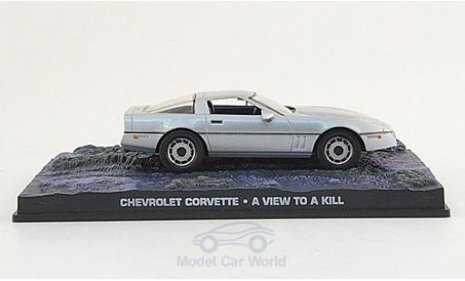 Modellautos Chevrolet Corvette 1/43 SpecialC silber James Bond 007 1987 Im Angesicht des Todes ohne Vitrine Chevrolet Corvette 1/43 SpecialC silber James Bond 007 1987 Im Angesicht des Todes ohne Vitrine modellautos