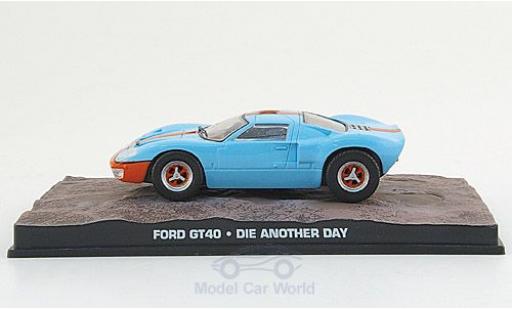 Modellautos Ford GT40 1/43 SpecialC GT 40 blau/orange James Bond 007 2002 Stirb an einen anderen Tag ohne Vitrine Ford GT40 1/43 SpecialC GT 40 blau/orange James Bond 007 2002 Stirb an einen anderen Tag ohne Vitrine modellautos