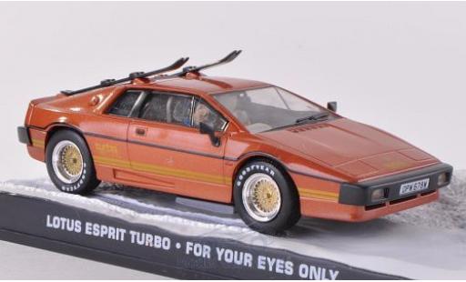 Modellautos Lotus Esprit 1/43 SpecialC Turbo kupfer James Bond 007 For Your Eyes Only ohne Vitrine Lotus Esprit 1/43 SpecialC Turbo kupfer James Bond 007 For Your Eyes Only ohne Vitrine modellautos