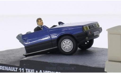 Renault 11 1/43 SpecialC Taxi Half Car James Bond 007 Im Angesicht des Todes ohne Vitrine modellautos