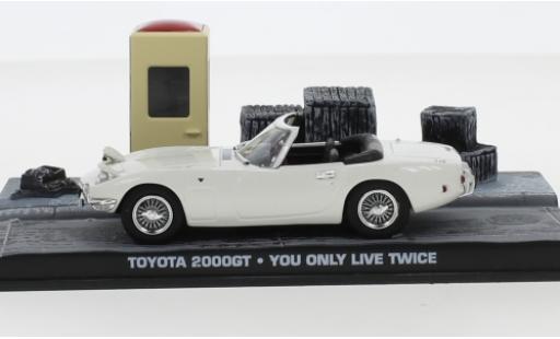 Modellautos Toyota 2000 GT 1/43 SpecialC Cabriolet weiss RHD James Bond 007 1967 Man lebt nur zweimal sans figurines Toyota 2000 GT 1/43 SpecialC Cabriolet weiss RHD James Bond 007 1967 Man lebt nur zweimal sans figurines modellautos