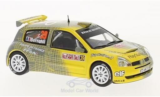 Modellautos Renault Clio 1/43 SpecialC S1600 No.39 Rallye WM Rallye Monte Carlo 2004 N.Bernardi/D.Giraudet ohne Vitrine Renault Clio 1/43 SpecialC S1600 No.39 Rallye WM Rallye Monte Carlo 2004 N.Bernardi/D.Giraudet ohne Vitrine modellautos