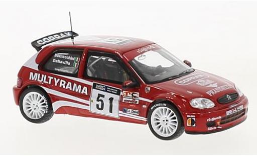 Modellautos Citroen Saxo 1/43 SpecialC SAXO S1600 No.51 Rallye WM Rallye Sanremo 2002 Citroen Saxo 1/43 SpecialC SAXO S1600 No.51 Rallye WM Rallye Sanremo 2002 modellautos