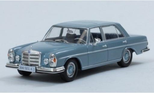 Mercedes 300 1/43 SpecialC SEL 6.3 blau 1969 ohne Vitrine modellautos