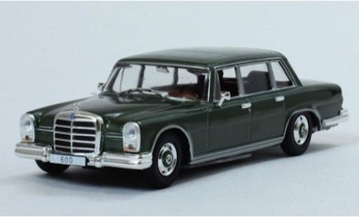 Modellautos Mercedes 600 1/43 SpecialC mettalic grün 1964 ohne Vitrine Mercedes 600 1/43 SpecialC mettalic grün 1964 ohne Vitrine modellautos