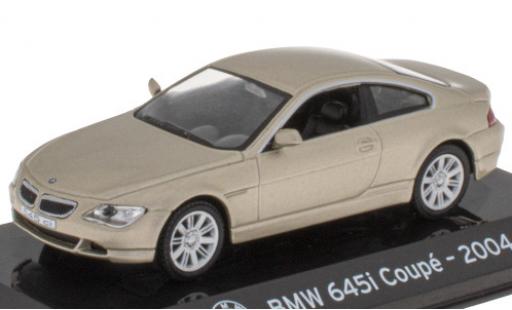 Bmw 645 1/43 SpecialC i (E63) mettalic beige 2004 modellautos