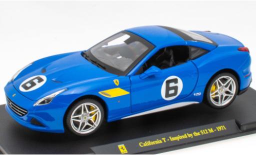 Modellautos Ferrari California 1/24 SpecialC T blau/Dekor Inspired by the 512 M (1971) No.6 Ferrari California 1/24 SpecialC T blau/Dekor Inspired by the 512 M (1971) No.6 modellautos