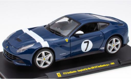 Modellautos Ferrari F1 1/24 SpecialC 2 Berlinetta blau/weiss Inspired by the 250 GT Berlinetta p.c. (1961) No.7 Ferrari F1 1/24 SpecialC 2 Berlinetta blau/weiss Inspired by the 250 GT Berlinetta p.c. (1961) No.7 modellautos