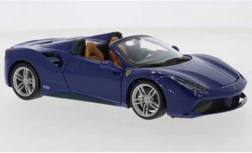 Modellautos Ferrari 488 1/24 SpecialC SpecialC.-124 Spider bleu Ferrari 488 1/24 SpecialC SpecialC.-124 Spider bleu modellautos