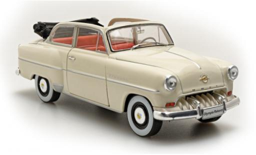 Modellautos Opel Olympia 1/24 SpecialC Rekord Cabriolimousine weiss 1954 Opel Olympia 1/24 SpecialC Rekord Cabriolimousine weiss 1954 modellautos