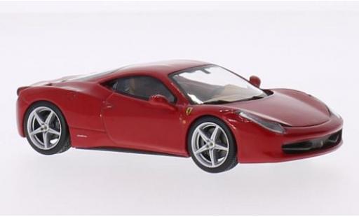 Ferrari 458 1/43 SpecialC Italia rot 2009 sans Vitrine modellautos