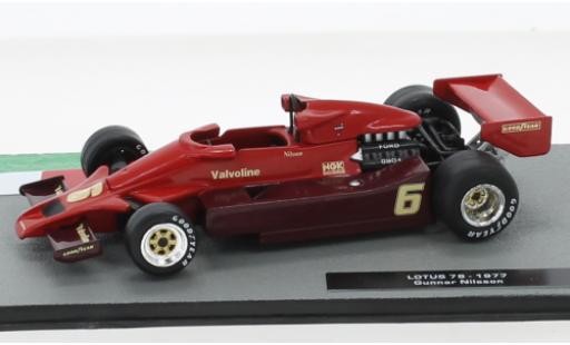 Lotus 78 1/43 SpecialC No.6 Formel 1 1977 modellautos