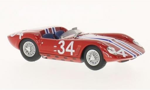 Modellautos Maserati Tipo 1/43 SpecialC 61 Drogo RHD No.34 GP Reims 1963 L.Casner sans Vitrine Maserati Tipo 1/43 SpecialC 61 Drogo RHD No.34 GP Reims 1963 L.Casner sans Vitrine modellautos