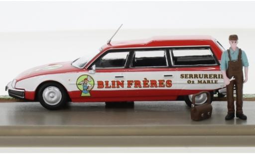 Citroen CX 1/43 SpecialC Break Blin Freres avec figurine sans Vitrine modellautos