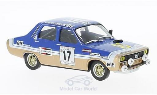 Modellautos Renault 12 Gordini 1/43 SpecialC Gordini No.17 Tour de Corse 1975 D.Pironi/G.Bonnamour Renault 12 Gordini 1/43 SpecialC Gordini No.17 Tour de Corse 1975 D.Pironi/G.Bonnamour modellautos
