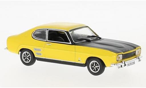 Modellautos Ford Capri 1/43 SpecialC MKI 1700 GT gelb/schwarz 1969 sans Vitrine Ford Capri 1/43 SpecialC MKI 1700 GT gelb/schwarz 1969 sans Vitrine modellautos
