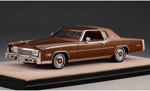 Modellautos Cadillac Eldorado 1/43 Stamp Models Biarritz mettalic braun 1978 Cadillac Eldorado 1/43 Stamp Models Biarritz mettalic braun 1978 modellautos
