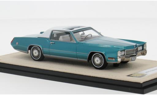 Modellautos Cadillac Eldorado 1/43 Stamp Models Biarritz türkis 1970 1:43 Cadillac Eldorado 1/43 Stamp Models Biarritz türkis 1970 1:43 modellautos