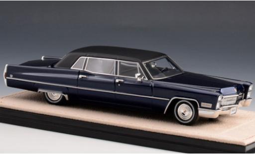 Modellautos Cadillac Fleetwood 1/43 Stamp Models 75 Limousine mettalic blau/matt-schwarz 1968 Cadillac Fleetwood 1/43 Stamp Models 75 Limousine mettalic blau/matt-schwarz 1968 modellautos