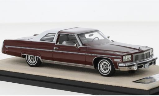 Modellautos Buick Electra 1/43 Stamp Models 225 limited Coupe metallise rouge foncé/blanche 1976 Buick Electra 1/43 Stamp Models 225 limited Coupe metallise rouge foncé/blanche 1976 modellautos