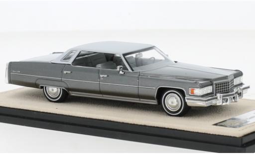 Modellautos Cadillac Deville 1/43 Stamp Models DeVille Sedan metallise grau 1976 Cadillac Deville 1/43 Stamp Models DeVille Sedan metallise grau 1976 modellautos
