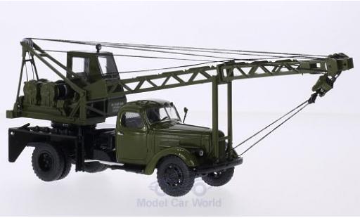 Modellautos Zil 164 1/43 Start Scale Models ZIL oliv AK-75 Kranwagen Ausstellungsfahrzeug Zil 164 1/43 Start Scale Models ZIL oliv AK-75 Kranwagen Ausstellungsfahrzeug modellautos