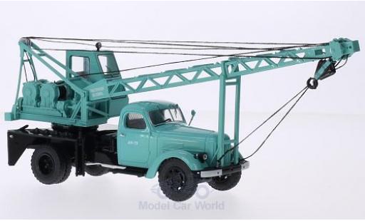 Modellautos Zil 164 1/43 Start Scale Models ZIL türkis AK-75 Kranwagen Ausstellungsfahrzeug Zil 164 1/43 Start Scale Models ZIL türkis AK-75 Kranwagen Ausstellungsfahrzeug modellautos