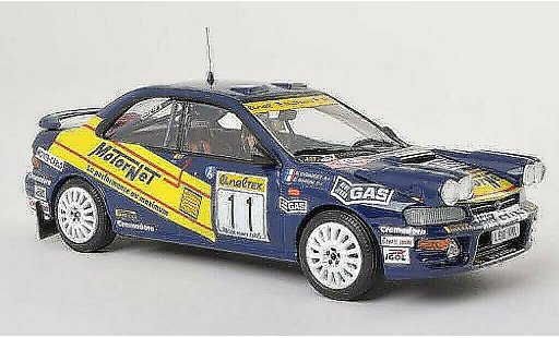 Subaru Impreza WRC 1/43 Trofeu 4x4 Turbo No.11 MotorNet Rallye Monte Carlo 1996 /C.Baroni modellautos