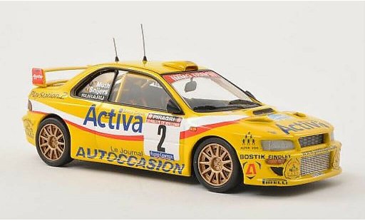Subaru Impreza WRC 1/43 Trofeu WRC2000 No.2 Rally de Wallonie 2003 /Muth modellautos
