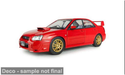 Subaru Impreza 1/18 Solido WRX STi rot 2004 1:18 modellautos