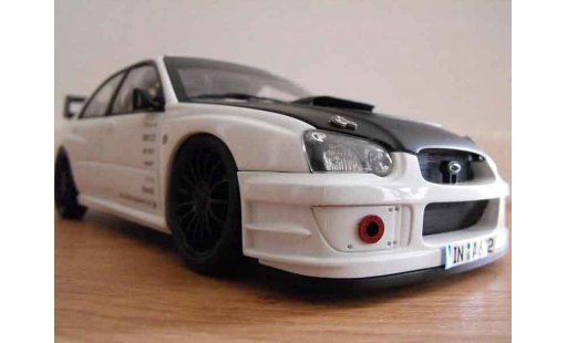 Subaru Impreza WRX 1/18 Autoart 2003 plain body white modellautos